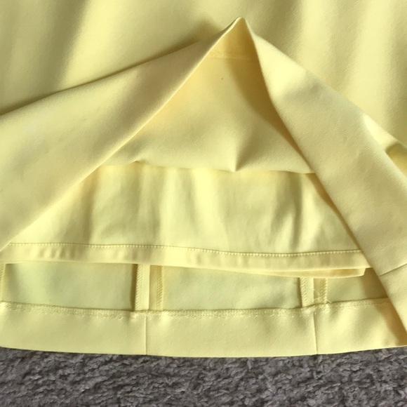 Antonio Melani yellow off the should lines dress - Picture 4 of 7